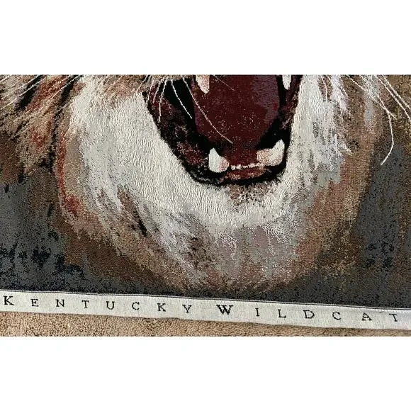 Mitchell Tolle Kentucky Wildcat wall hanging tapestry The Ky Wildcat - Picture 4 of 9
